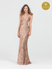 3492RD Gold/Nude front