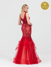 3493RY Red/Nude back