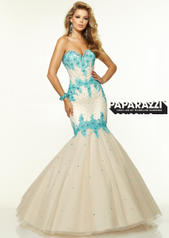 97025 Champagne/Turquoise front
