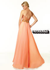 97045 Bright Coral/Gold back