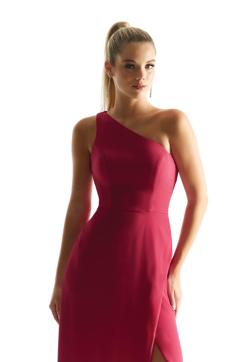 morilee one shoulder bridesmaid dress Morilee 2070014
