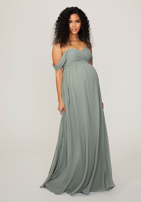 Maternity Bridesmaid Gowns 14103