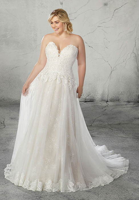 Julietta Plus Size Bridal by Morilee 3261