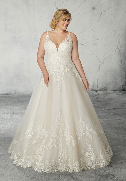 Julietta Plus Size Bridal by Morilee 3264