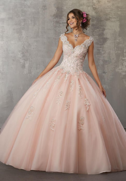 Morilee - Vizcaya Tulle Embroidered Gown