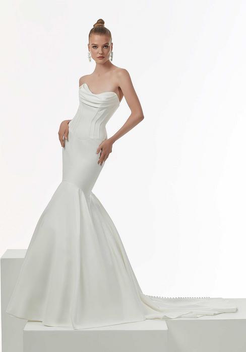 Cool and couture, our Nastasia designer wedding dress embraces the work of tradi 1222
