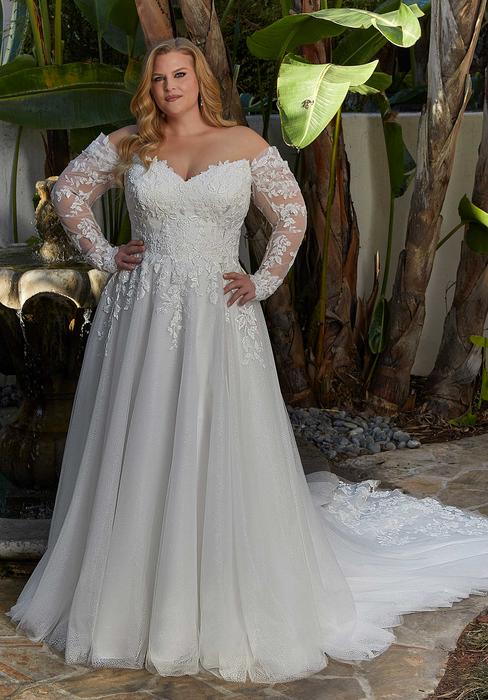 Morilee - Ball Gown With Detachable Long Sleeves 3397
