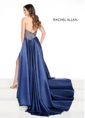 5087 Navy/Nude back