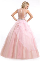 6447 Pink/Nude back