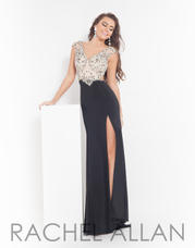 6812 Black/Nude front