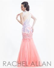6831 Coral/Lilac back