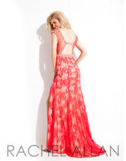 6845 Red/Nude back