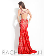 6866 Red/Nude back