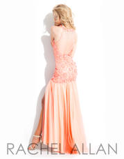6966 Coral/Nude back