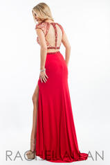 7155RA Red/Nude back