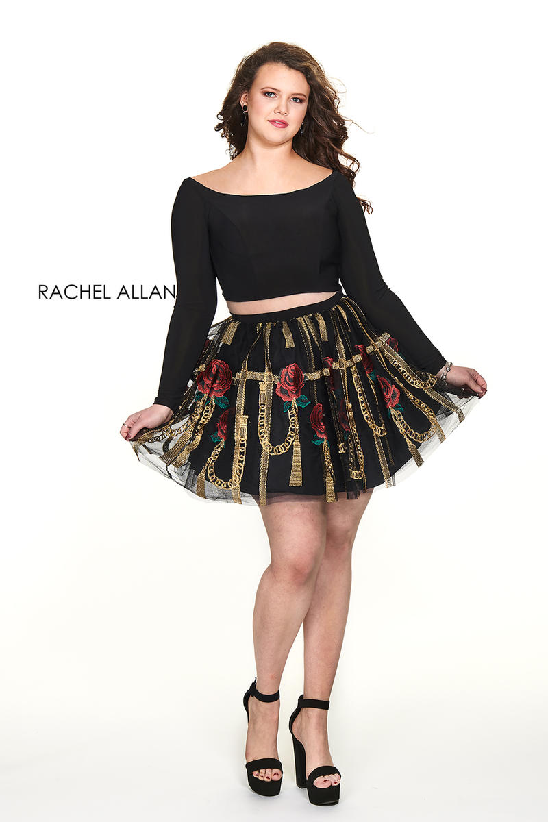 Rachel Allan Plus Size Prom 4804
