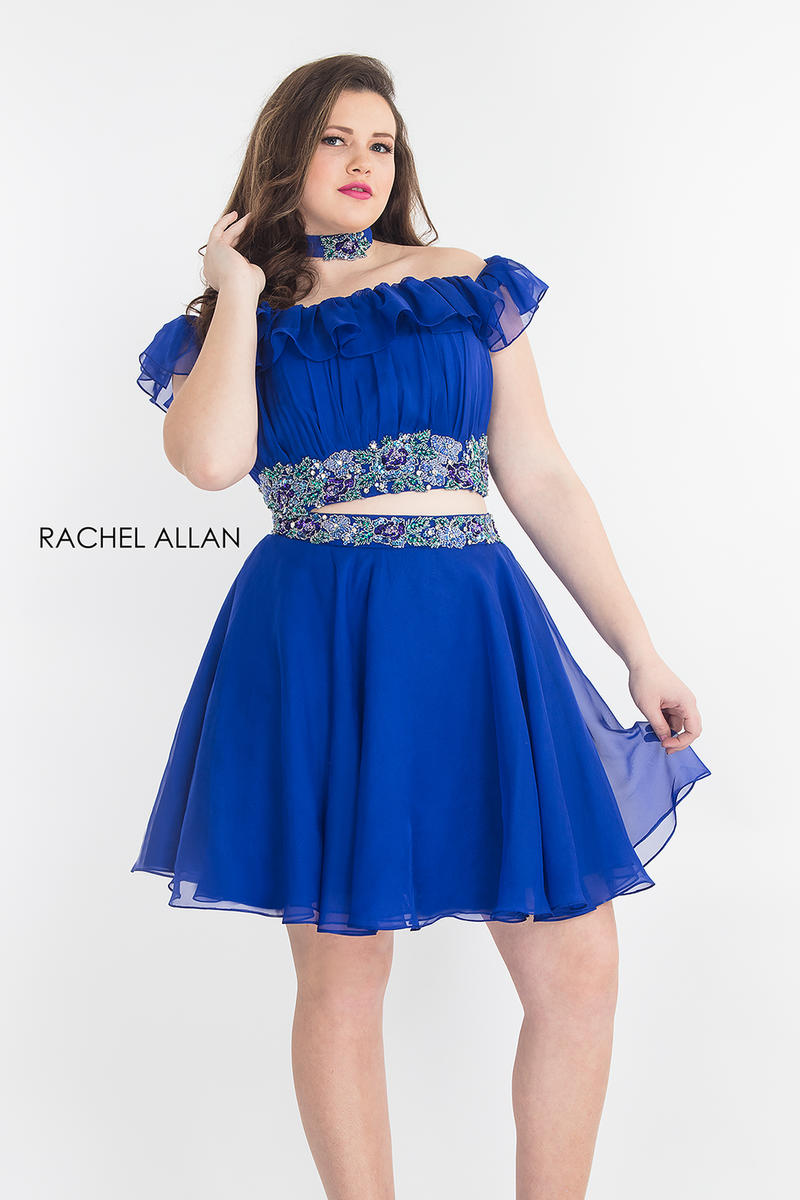 Rachel Allan Plus Size Prom 4808