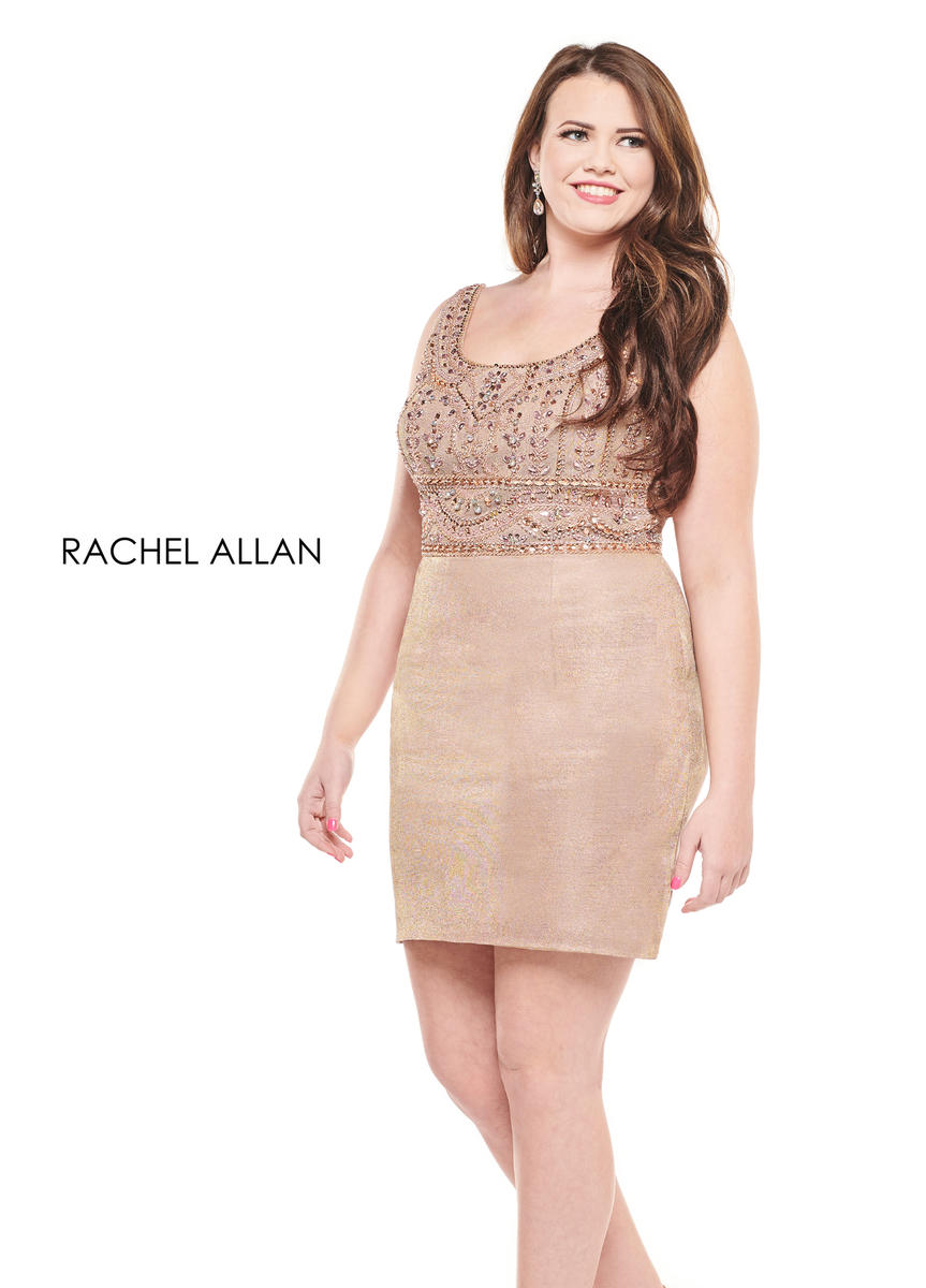 Rachel Allan Plus Size Prom 4830