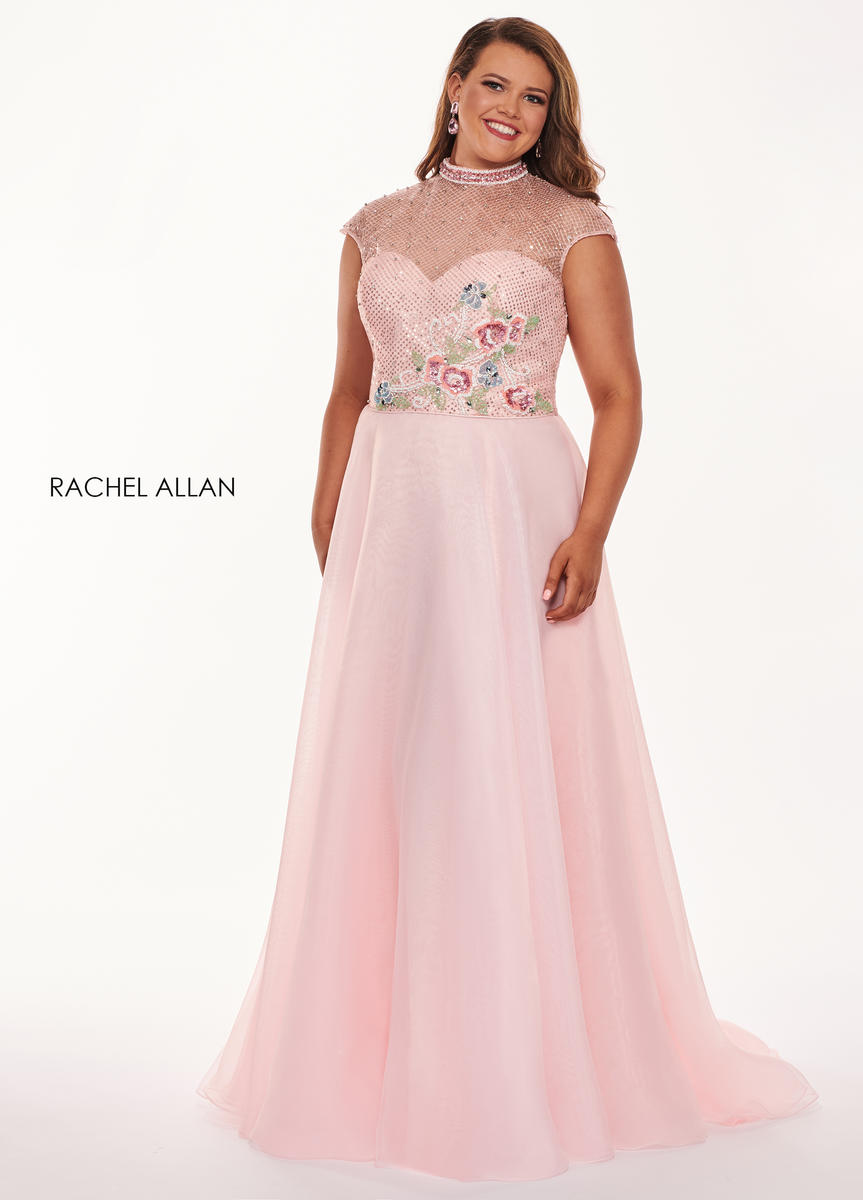 Rachel Allan Plus Size Prom 6661