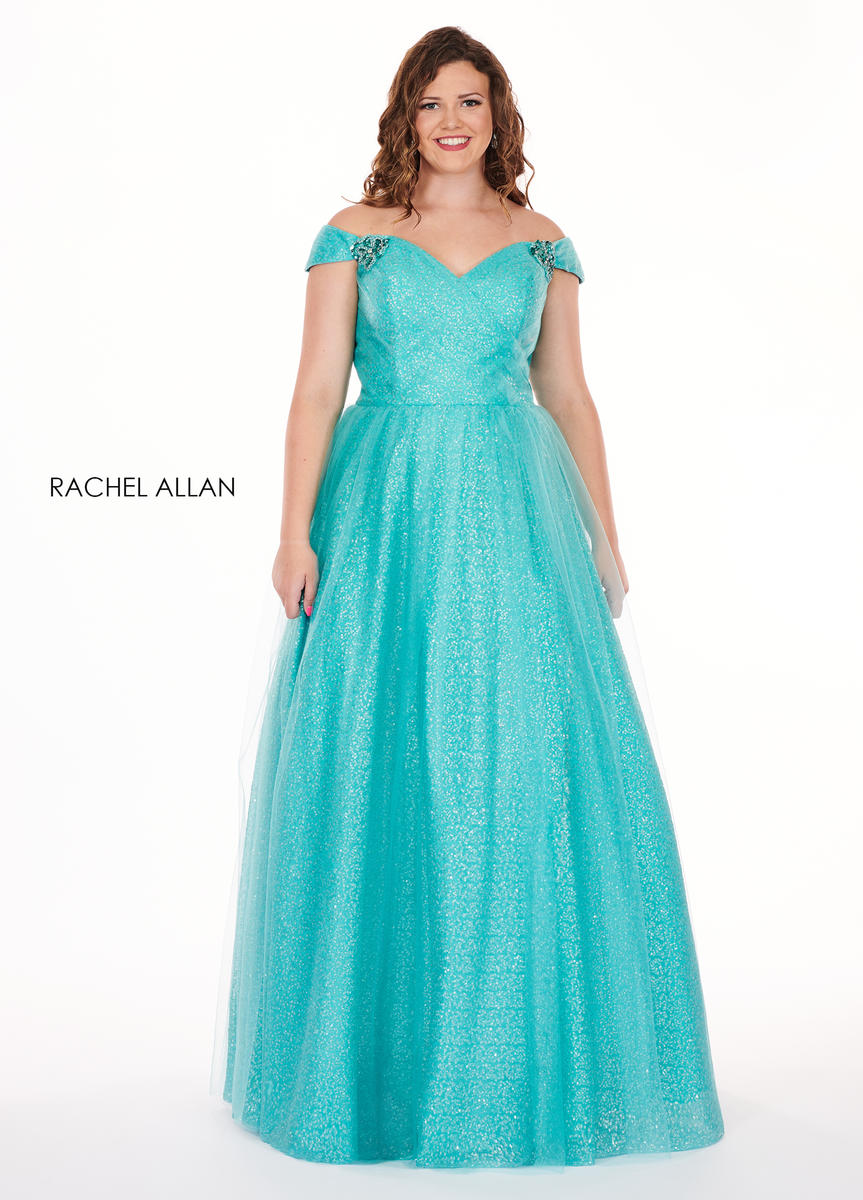 Rachel Allan Plus Size Prom 6663