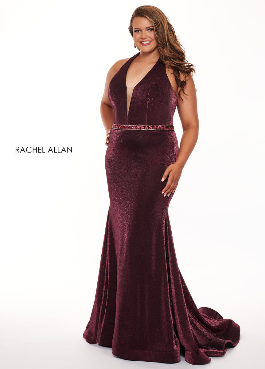 Rachel Allan Plus Size Prom 6667