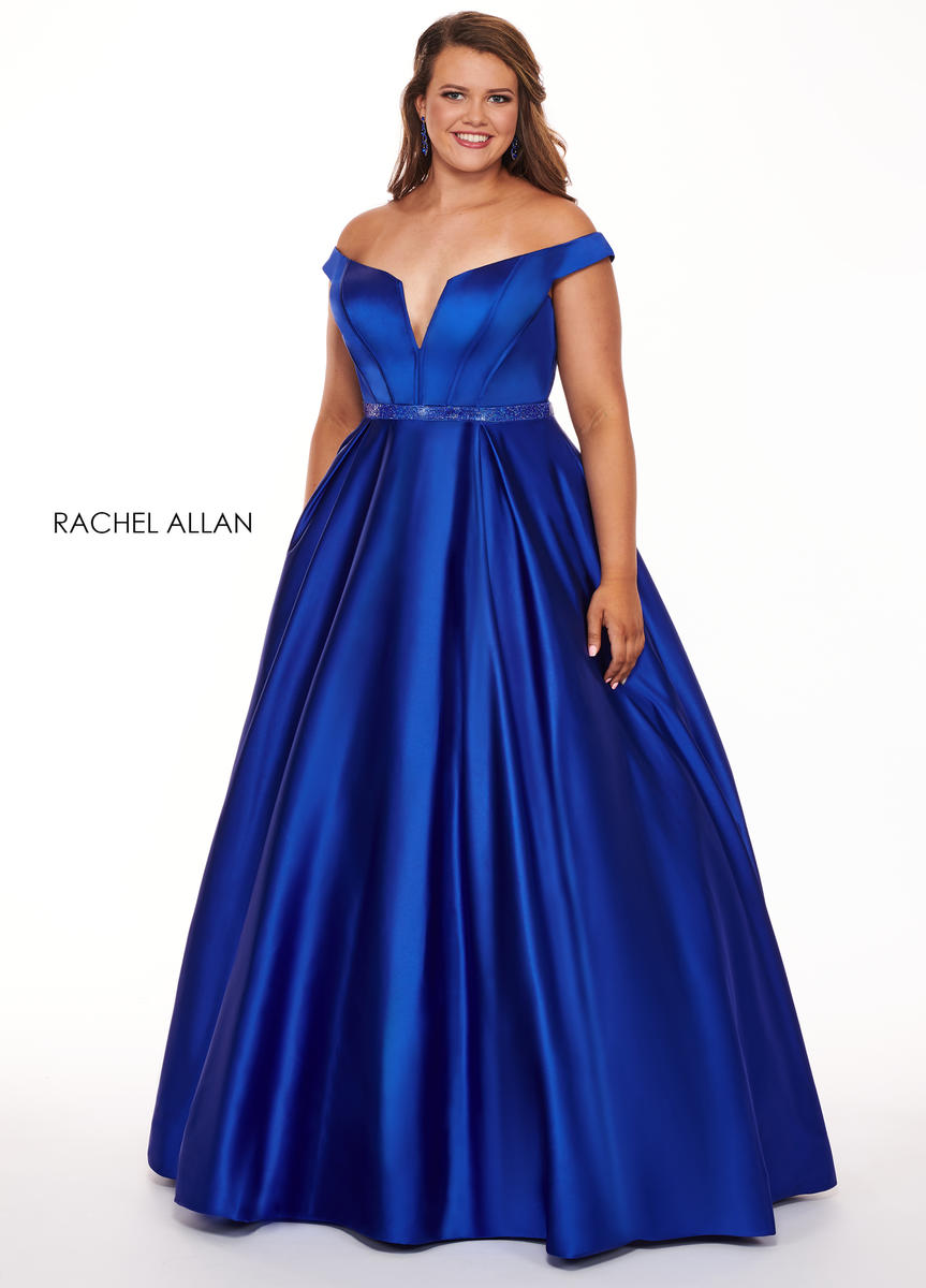 Rachel Allan Plus Size Prom 6670