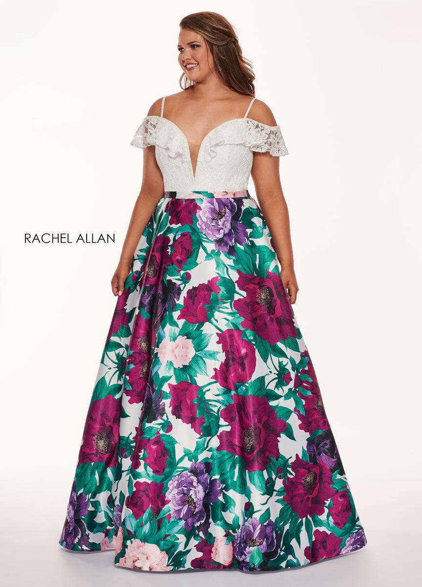 Rachel Allan Plus Size Prom 6672