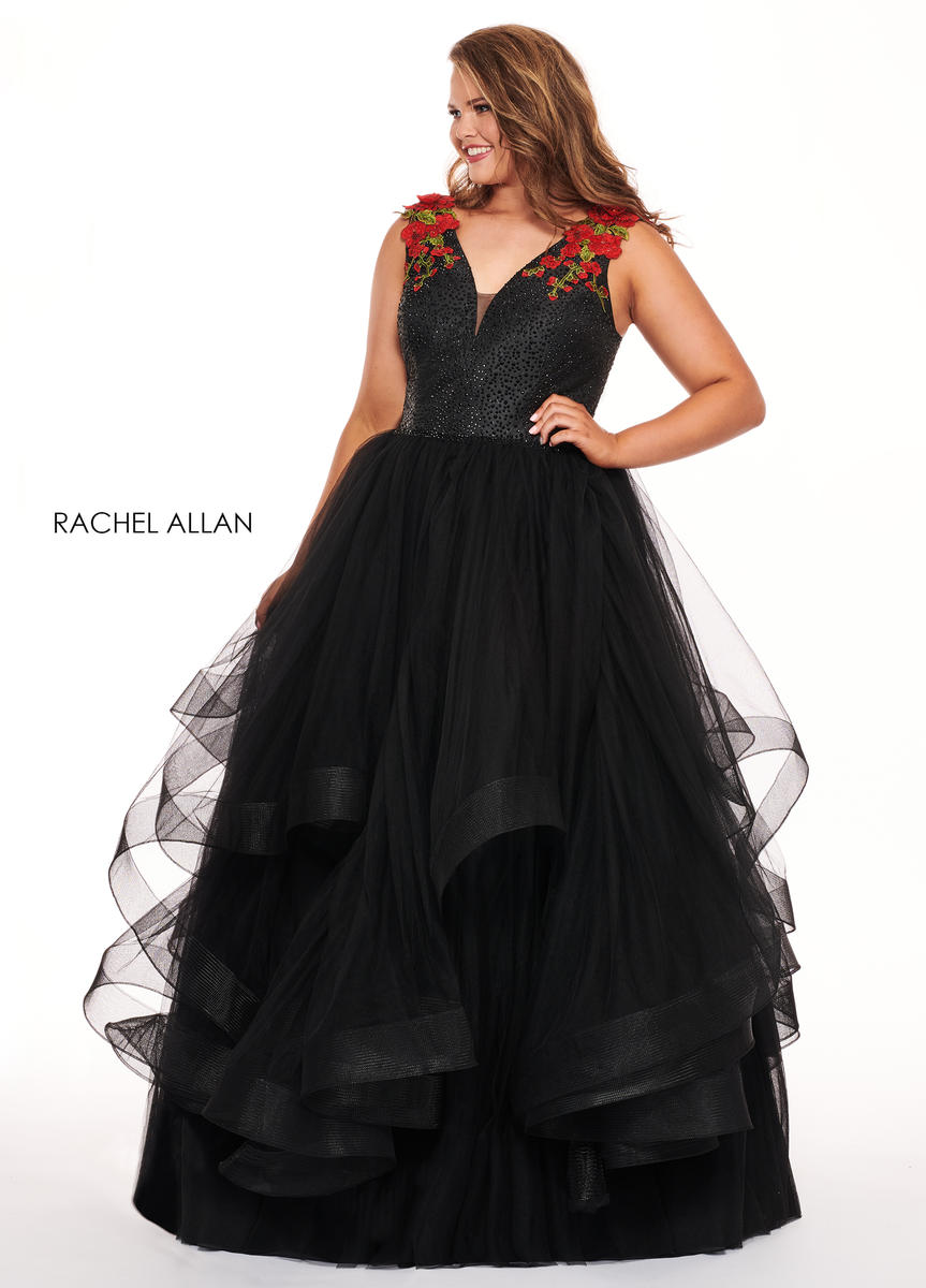 Rachel Allan Plus Size Prom 6675