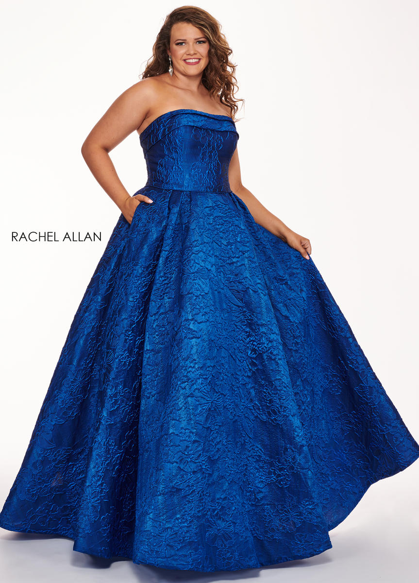 Rachel Allan Plus Size Prom 6679