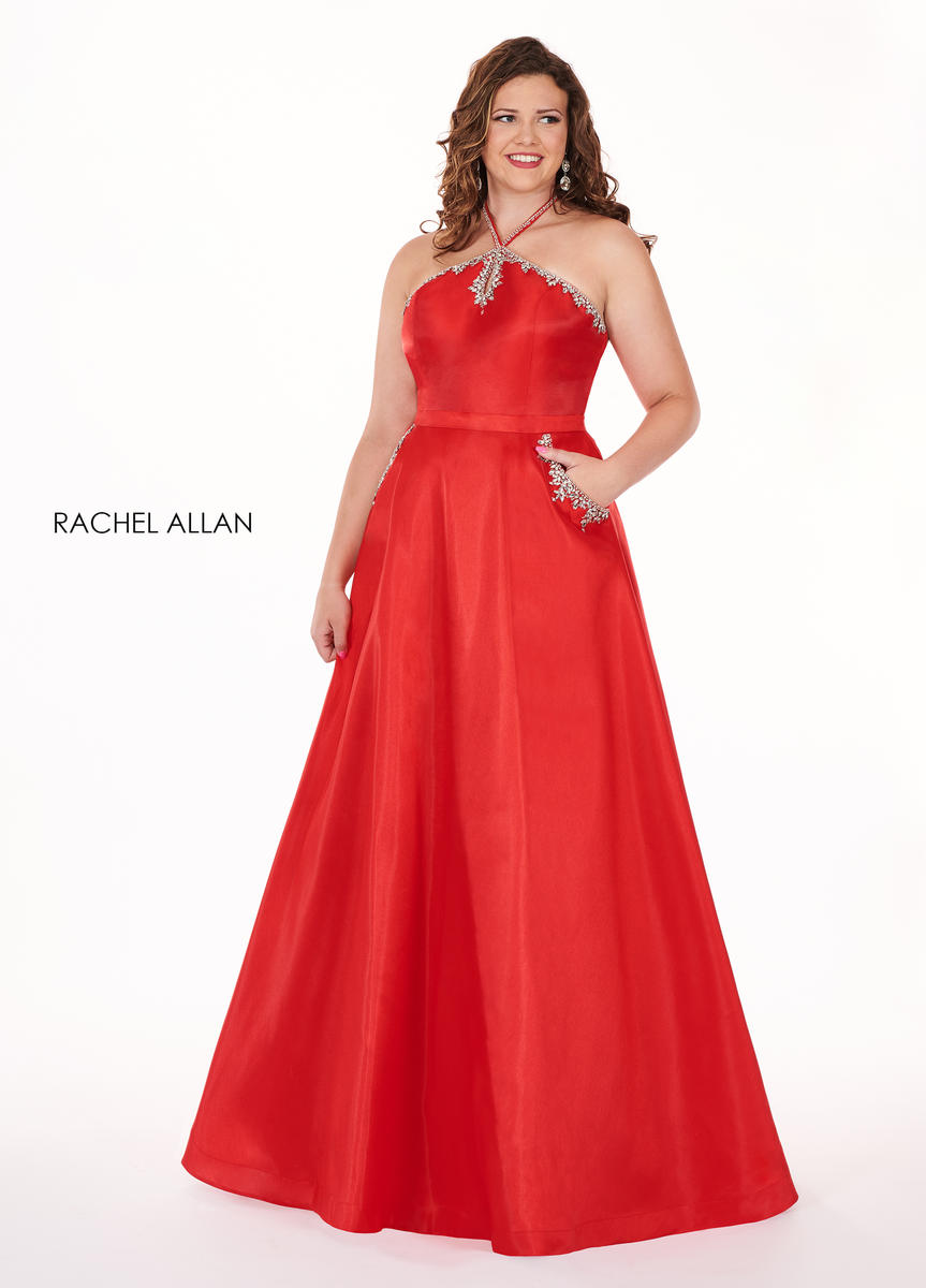 Rachel Allan Plus Size Prom 6682