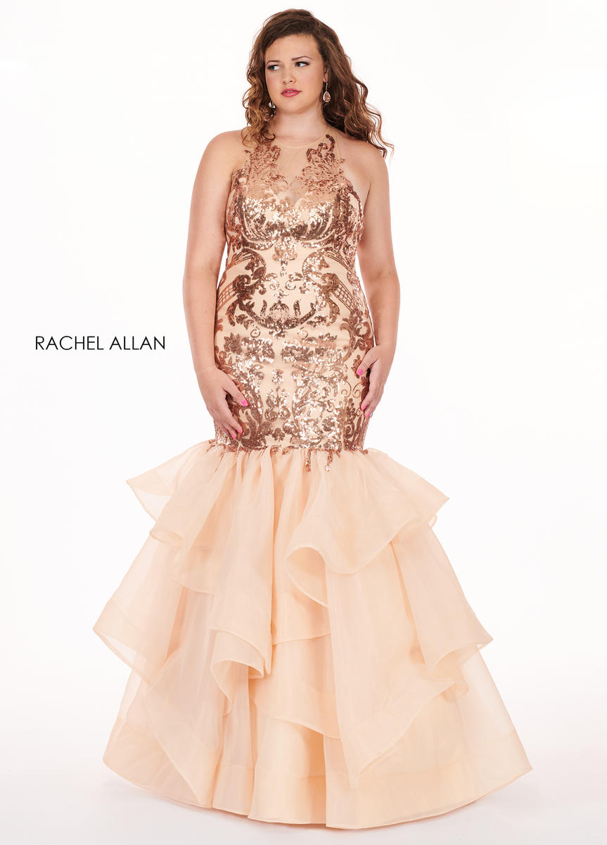 Rachel Allan Plus Size Prom 6688
