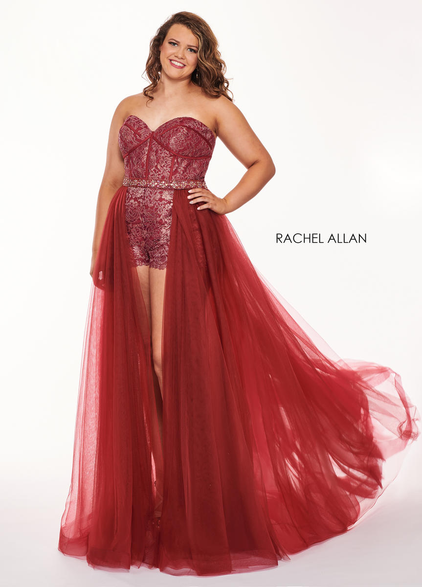 Rachel Allan Plus Size Prom 6692