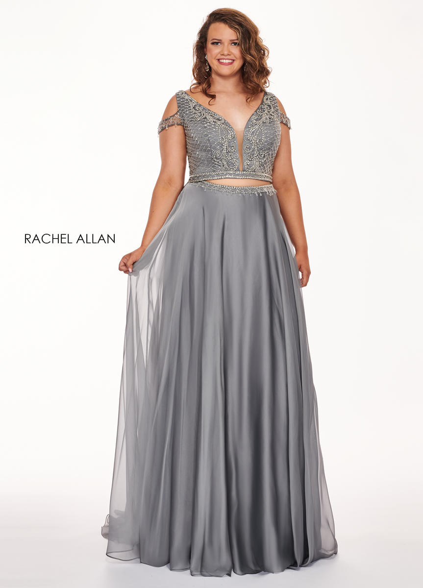 Rachel Allan Plus Size Prom 6693