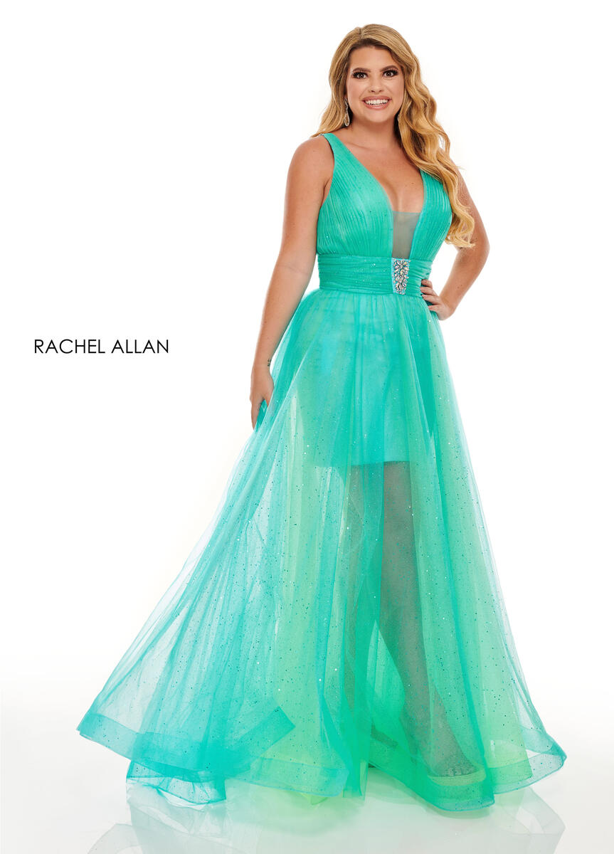 Rachel Allan Plus Size Prom 70063W