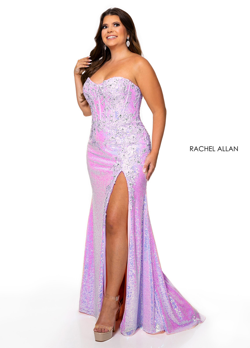 Rachel Allan Plus Size Prom 70132W
