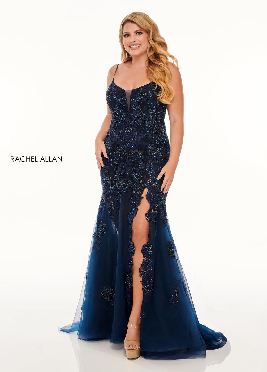 Rachel Allan Plus Size Prom 7027W