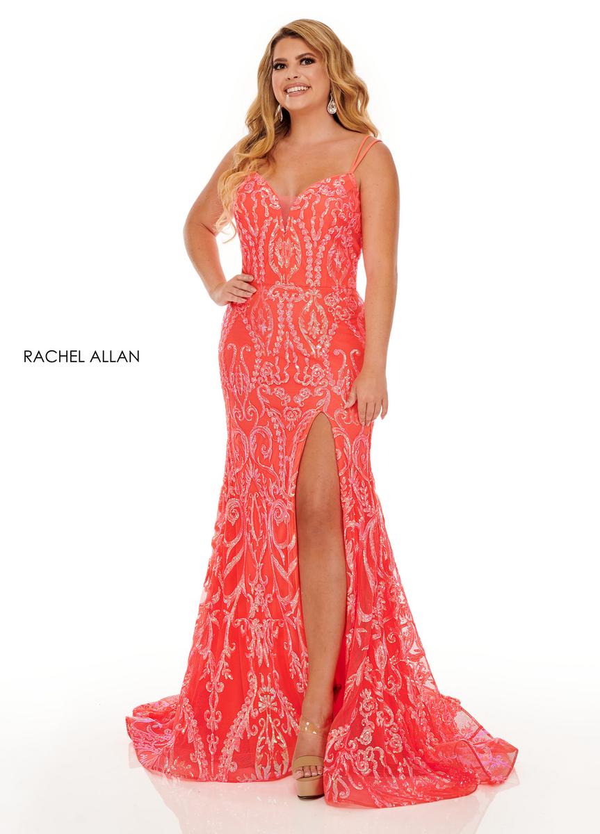 Rachel Allan Plus Size Prom 7147W