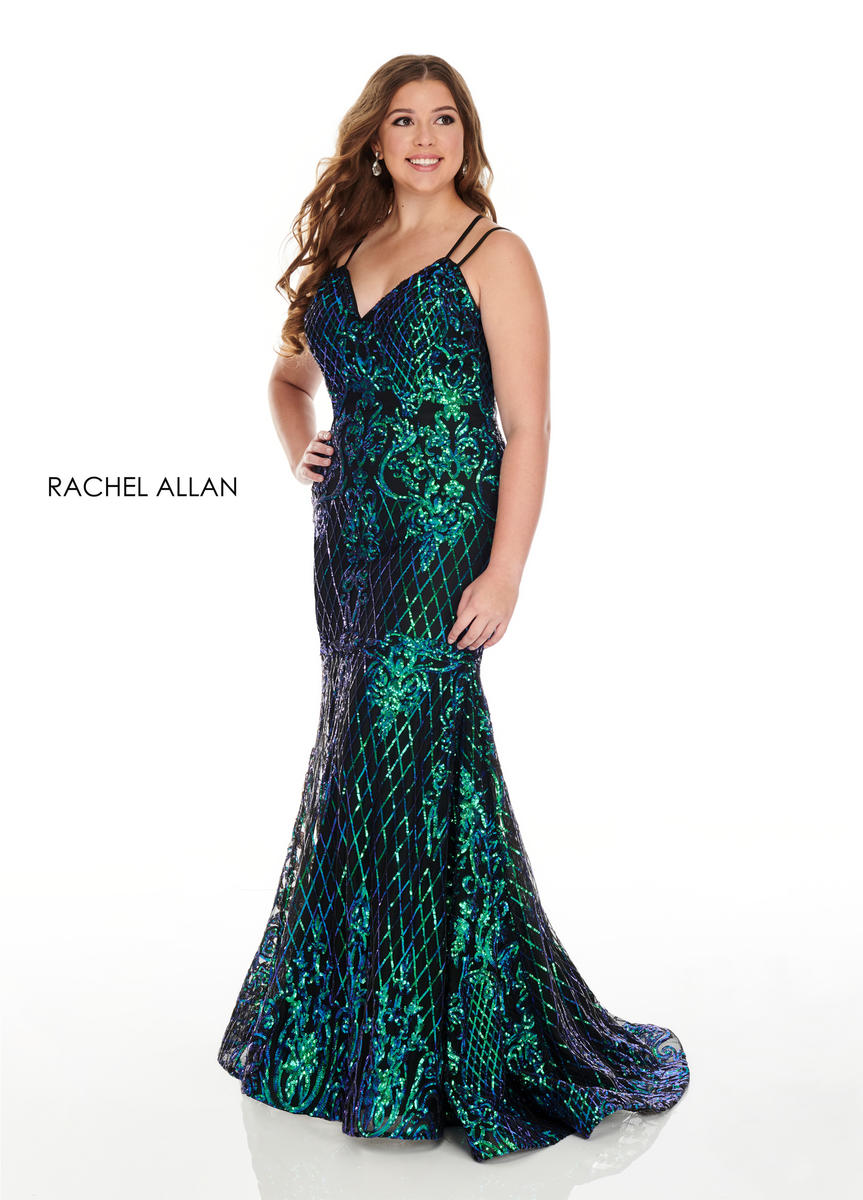Rachel Allan Plus Size Prom 7216
