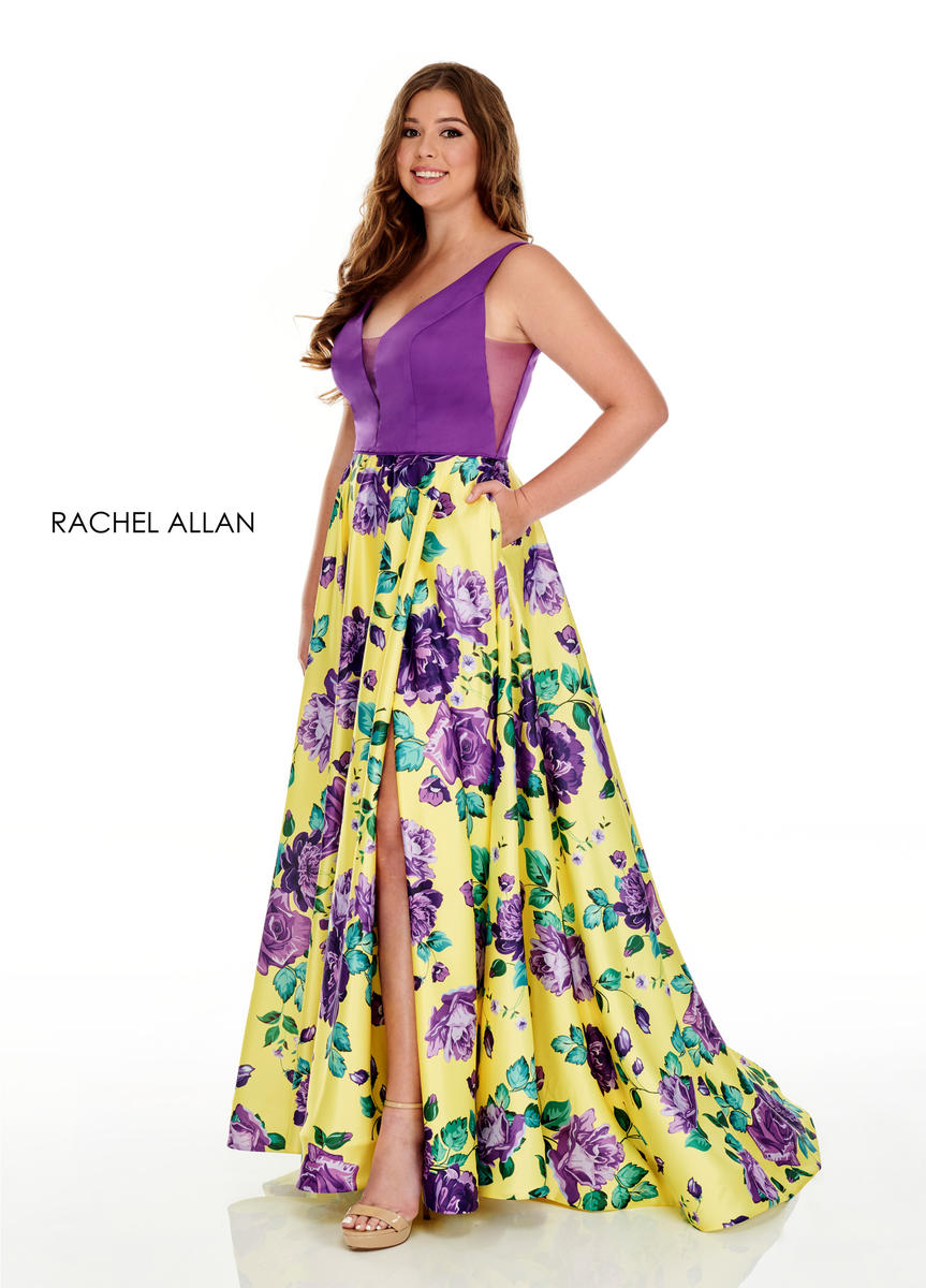 Rachel Allan Plus Size Prom 7217