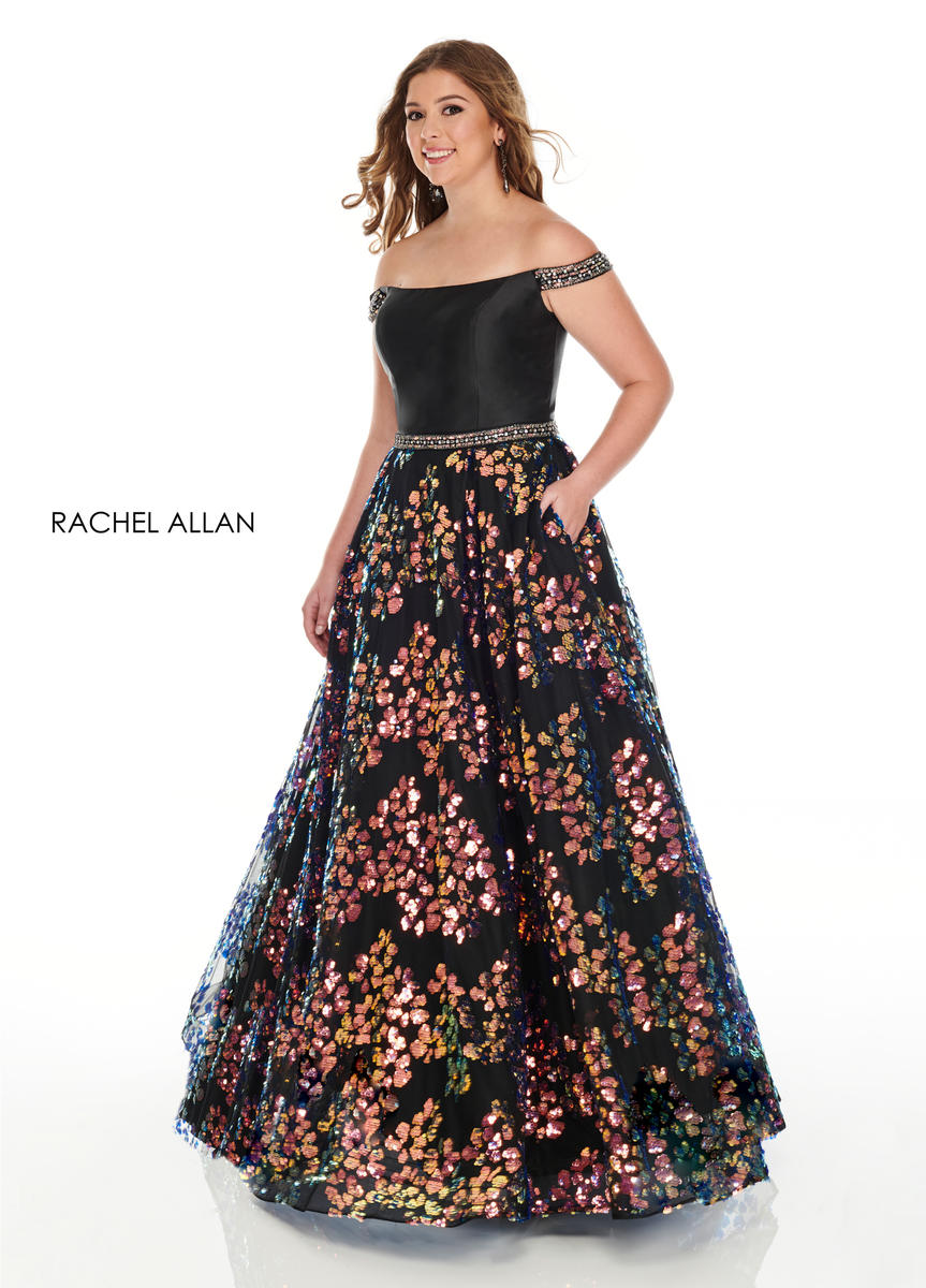 Rachel Allan Plus Size Prom 7218