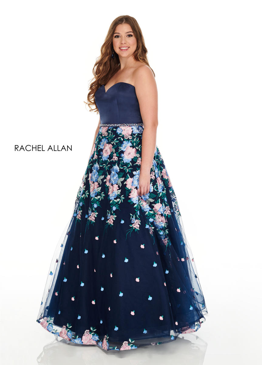 Rachel Allan Plus Size Prom 7219