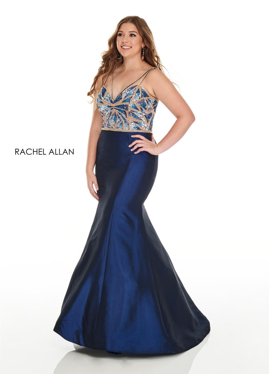 Rachel Allan Plus Size Prom 7221