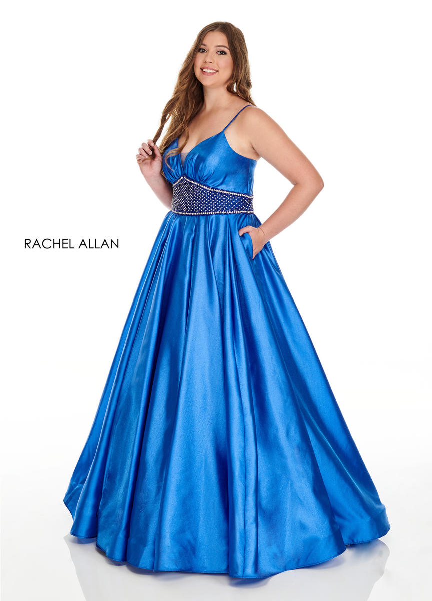 Rachel Allan Plus Size Prom 7223