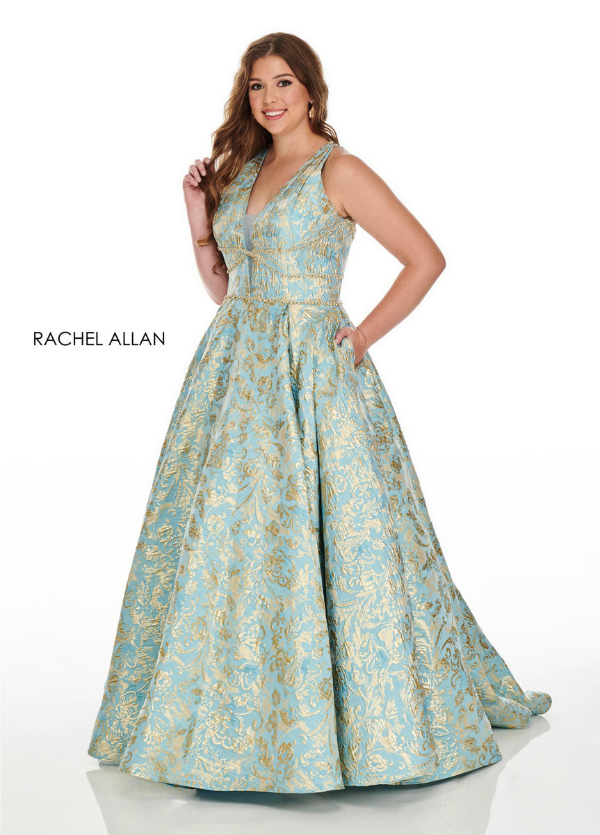 Rachel Allan Plus Size Prom 7226