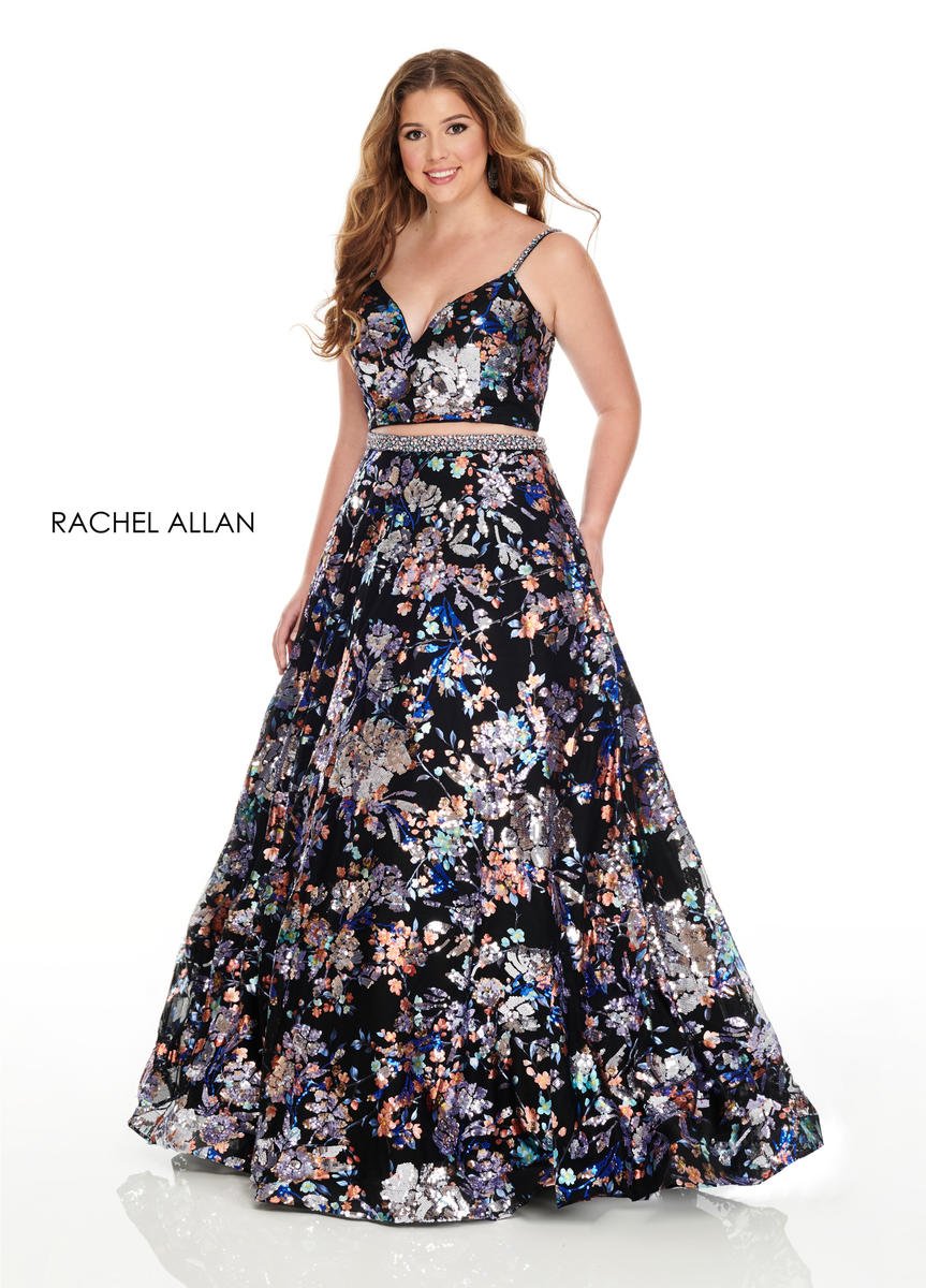 Rachel Allan Plus Size Prom 7227