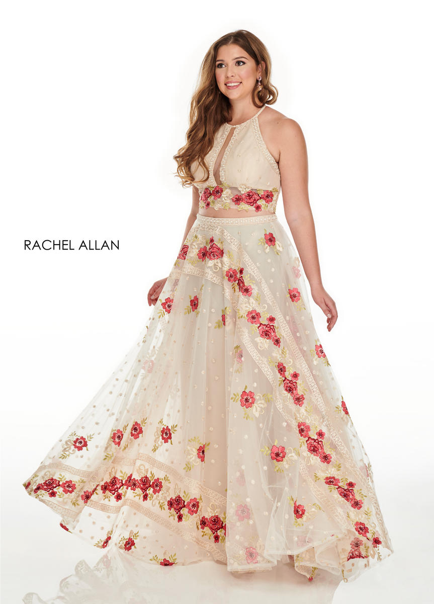 Rachel Allan Plus Size Prom 7233