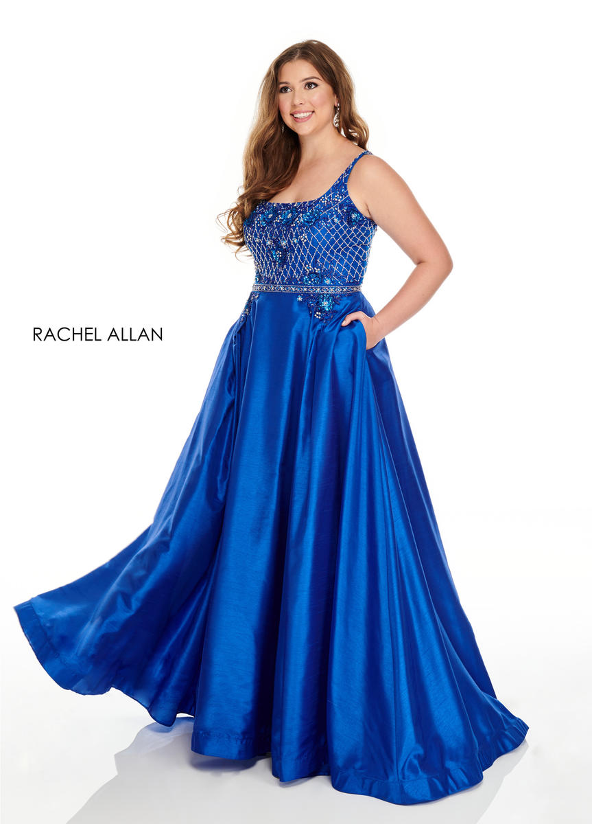 Rachel Allan Plus Size Prom 7234