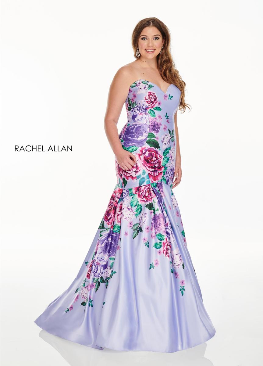 Rachel Allan Plus Size Prom 7238