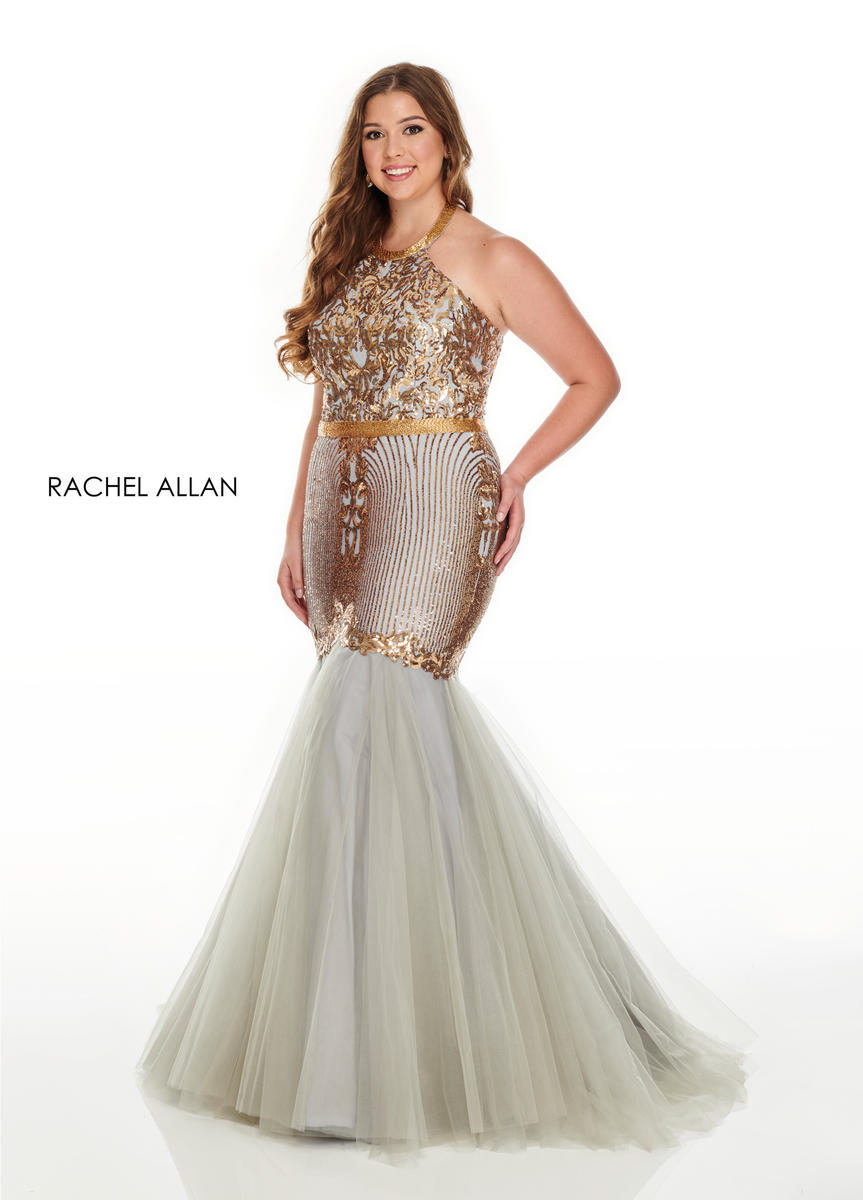 Rachel Allan Plus Size Prom 7240