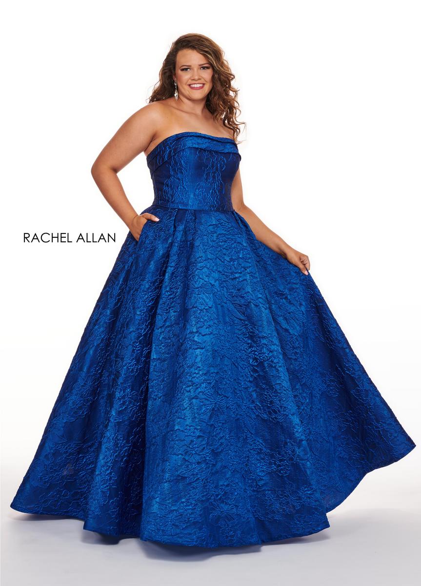 Rachel Allan Plus Size Prom 7241